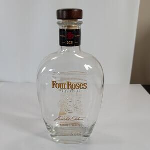 Four Roses 2021 Limited Edition Barrel Strength Bourbon Empty 750ml Bottle